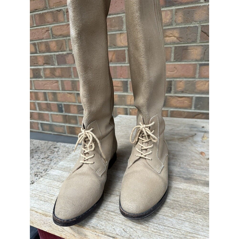 Marc Alpert Brown‎ Suede Tall Boots Women’s Size 8.5 Vintage 1980s